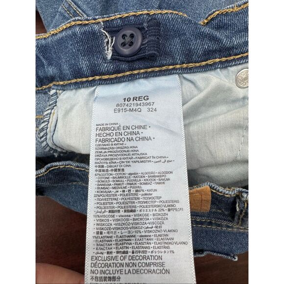 Levi’s Girls Boot Cut Jeans Size 10 Regular - Picture 6 of 7